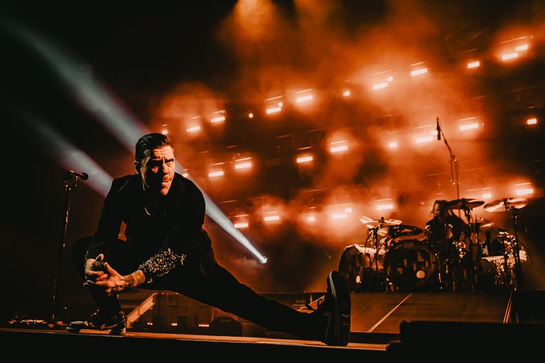 Shinedown performing live at AEC Theatre in Adelaide